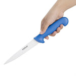 Couteau à filet Hygiplas bleu 150mm — C853