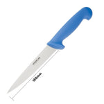 Couteau à filet Hygiplas bleu 150mm — C853