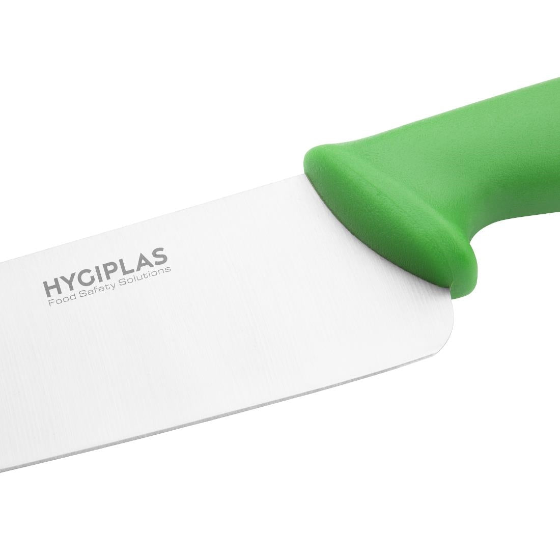 Couteau de cuisine Hygiplas vert 255mm — C868