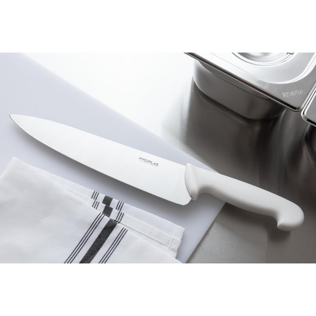 Couteau de cuisine Hygiplas blanc 255mm — C879