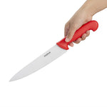 Couteau de cuisine Hygiplas rouge 218mm — C895