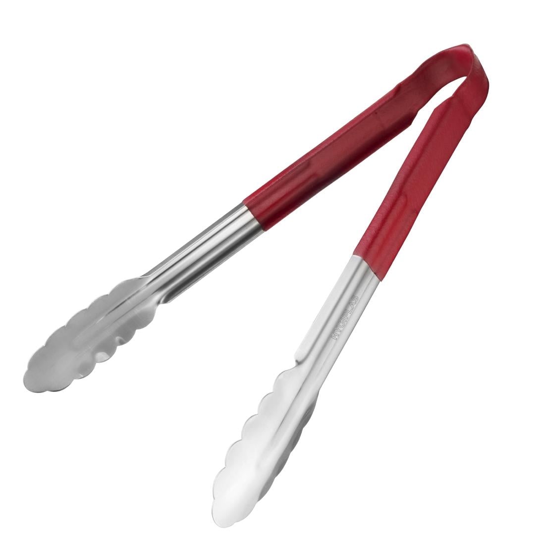 Pince de service à code couleur Hygiplas 300mm rouge — CB154