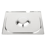 Couvercle inox avec encoche Vogue GN 1/2 — CB171