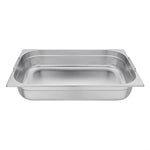 Bac GN 1/1 en inox avec poignées Vogue 100mm — CB179