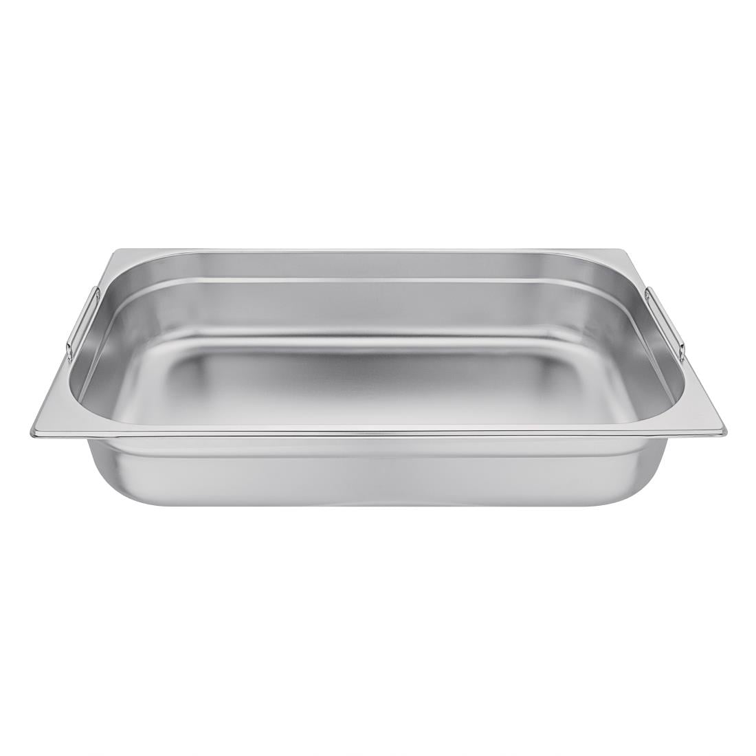 Bac GN 1/1 en inox avec poignées Vogue 100mm — CB179