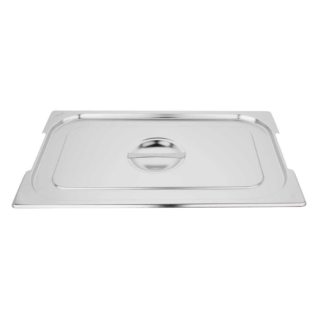Couvercle inox GN 1/1 avec poignée Vogue — CB181