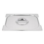 Couvercle inox GN 1/2 avec poignée Vogue — CB185