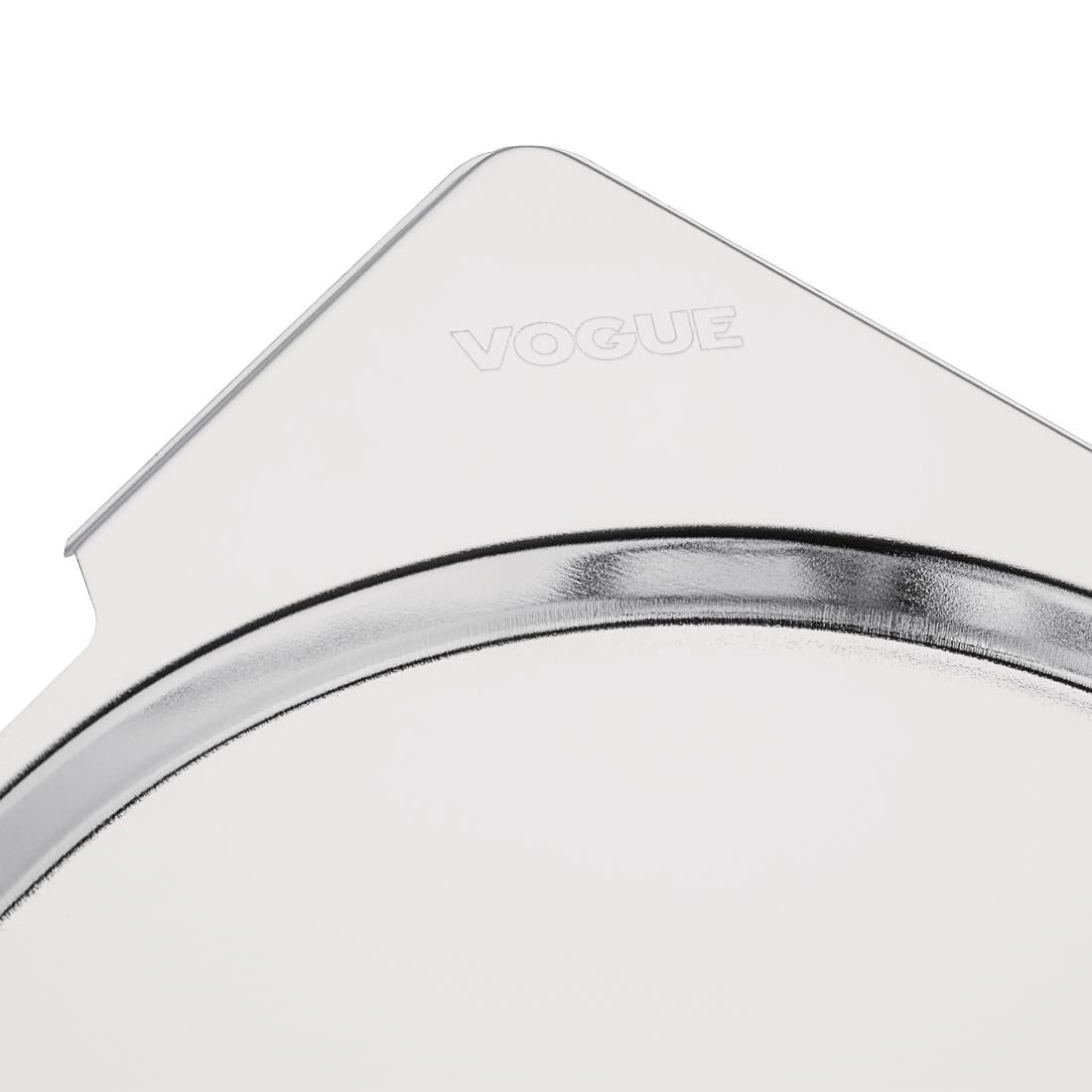 Couvercle inox GN 1/2 avec poignée Vogue — CB185