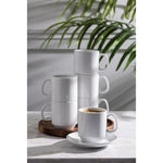 Mugs empilables blancs 284ml Olympia (lot de 12) — CB461