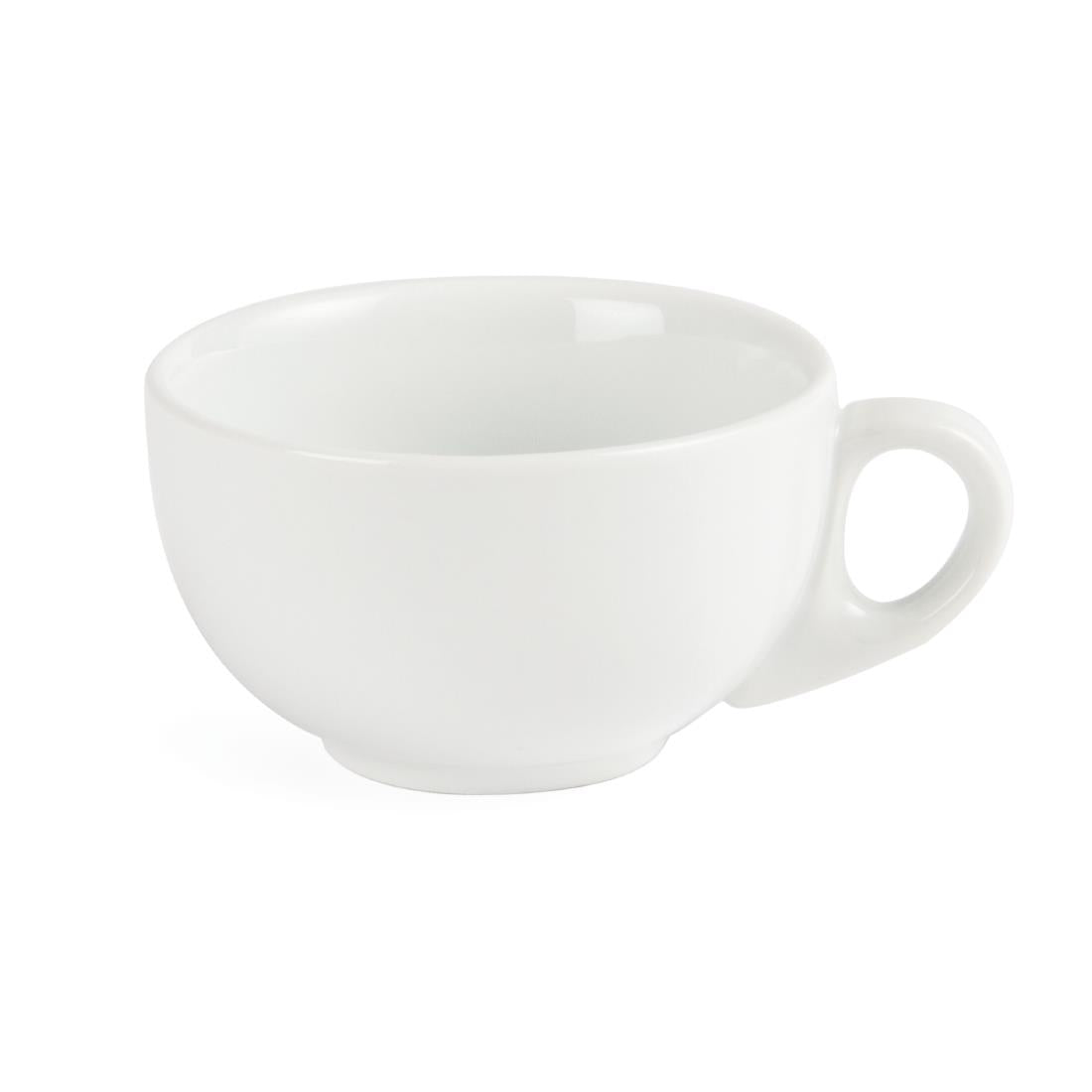 Tasses à cappuccino blanches 284ml Olympia (lot de 12) — CB462