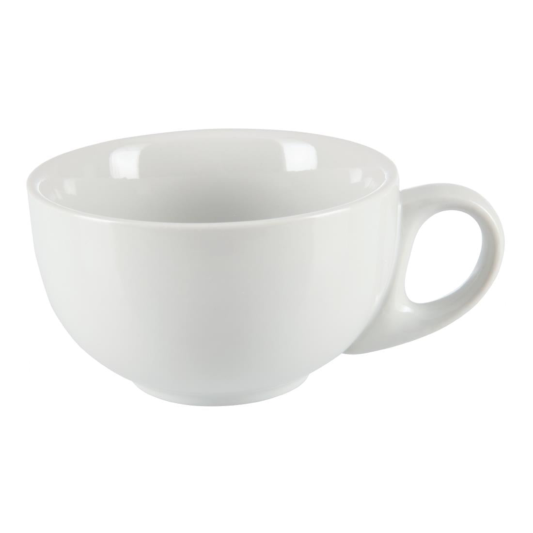 Tasses à cappuccino blanches 284ml Olympia (lot de 12) — CB462