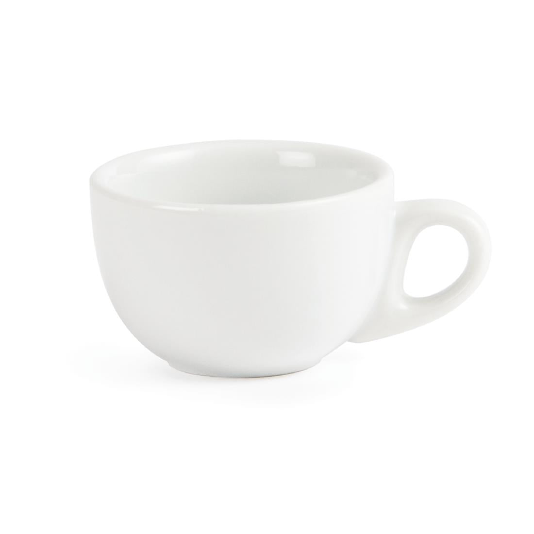 Tasses à espresso blanches 85ml Olympia (lot de 12) — CB464