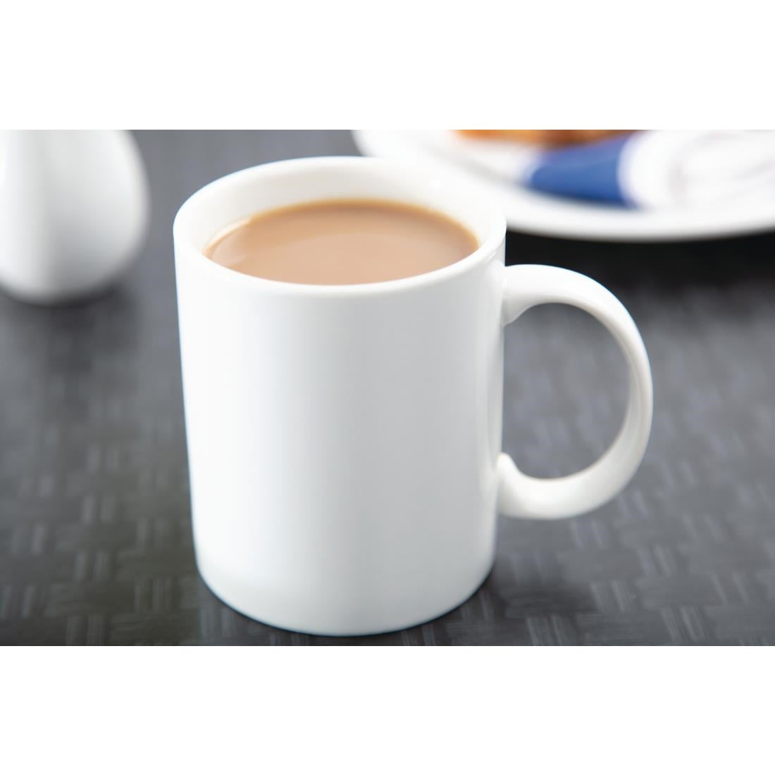 Mug blanc 284ml Olympia Whiteware (lot de 12) — CB466
