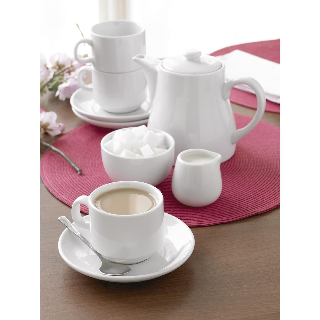 Sucrier Olympia Whiteware 200ml (lot de 12) — C250