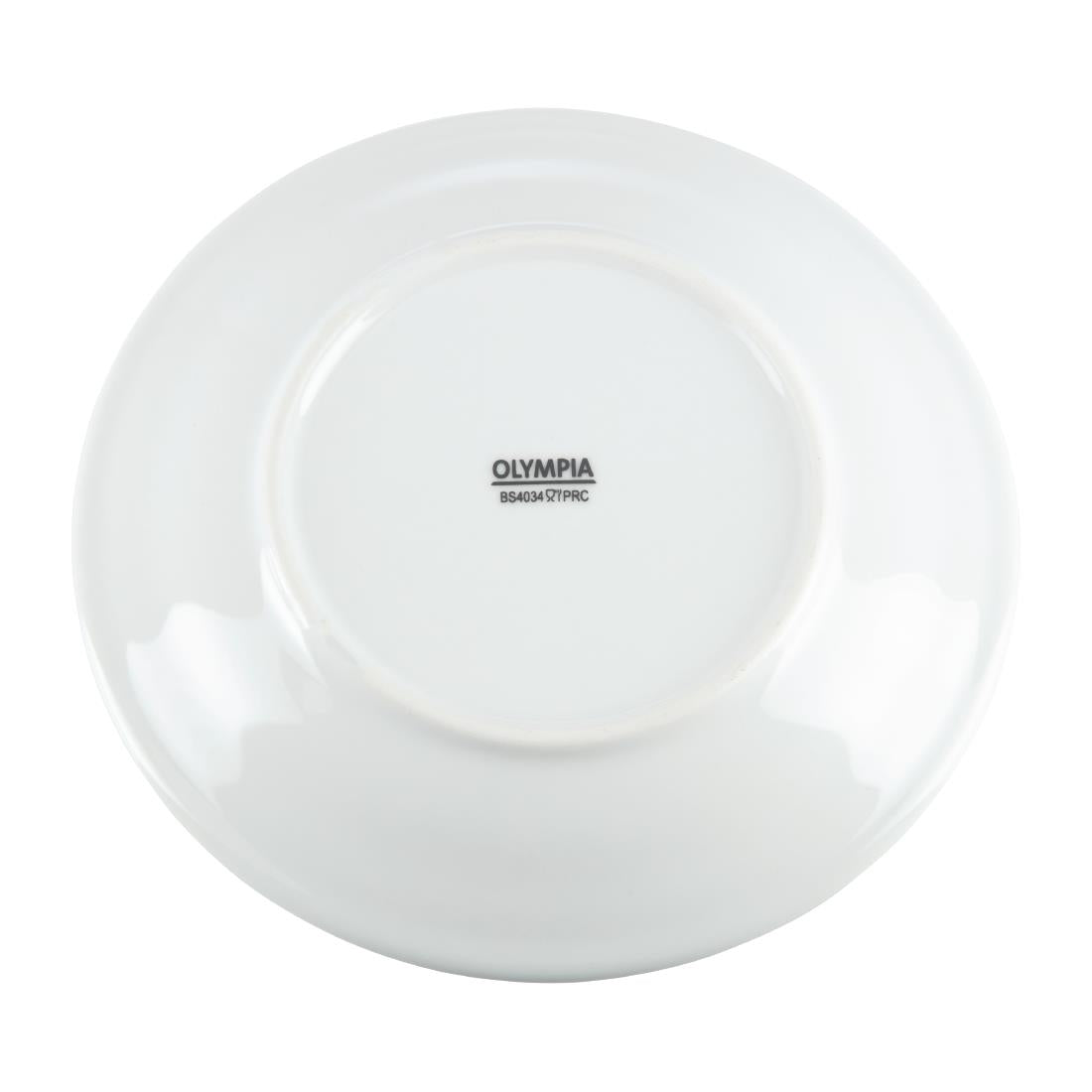 Assiettes À Bord Large Blanches Olympia 165mm (lot de 12) — CB478