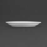 Assiettes à bord étroit Olympia Whiteware 180mm (lot de 12) — CB487