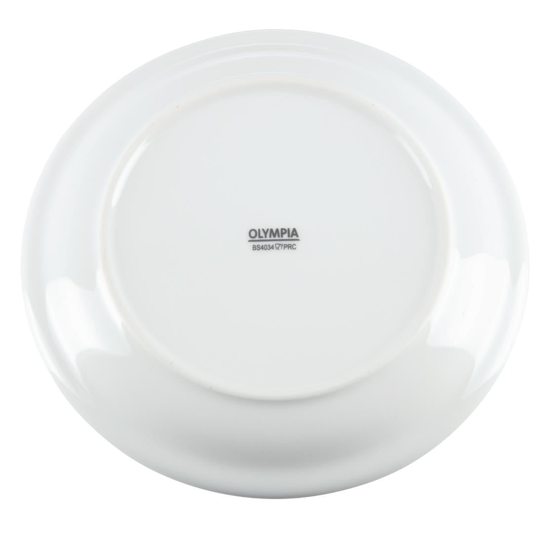 Assiettes à bord étroit Olympia Whiteware 180mm (lot de 12) — CB487
