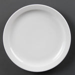 Assiettes à bord étroit Olympia Whiteware 250mm (lot de 12) — CB490