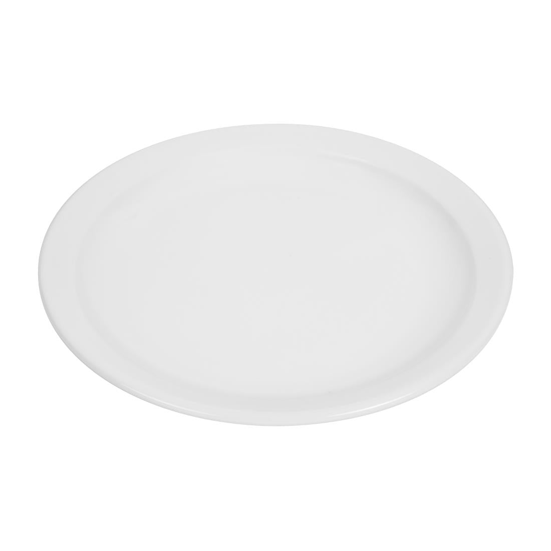 Assiettes à bord étroit Olympia Whiteware 250mm (lot de 12) — CB490