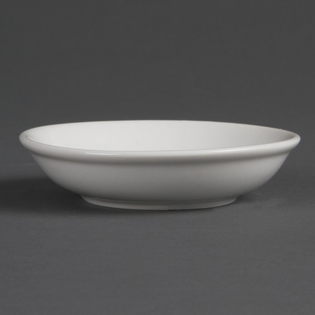 Coupelles à sauce Olympia Whiteware 100mm (lot de 12) — CB494