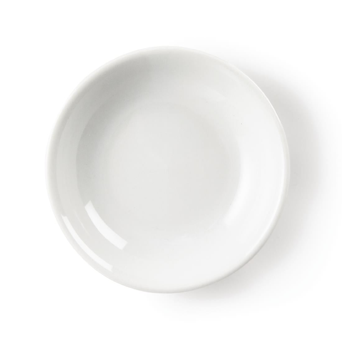 Coupelles à sauce Olympia Whiteware 100mm (lot de 12) — CB494