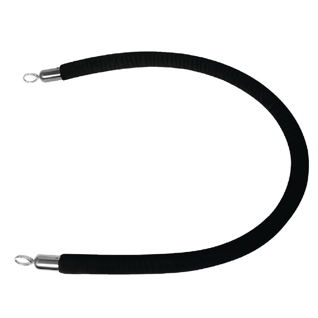 Cordon d accueil noir Bolero 2,5m — GG725