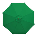 Parasol rond Bolero vert 3m — CB515