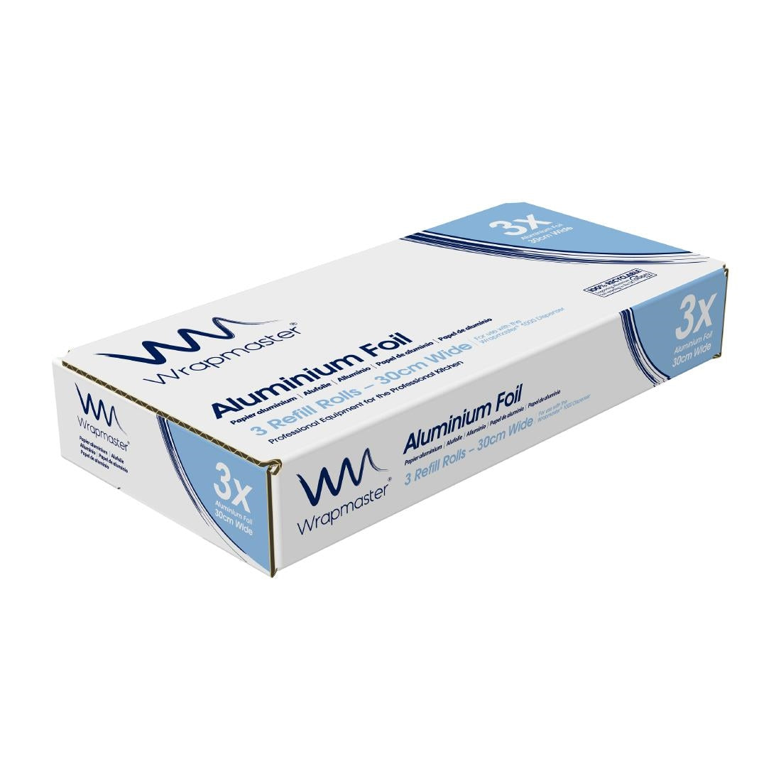 Papier aluminium pour distributeur compact Wrapmaster (lot de 3) — CB625