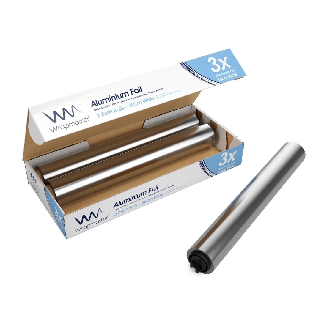 Papier aluminium pour distributeur compact Wrapmaster (lot de 3) — CB625