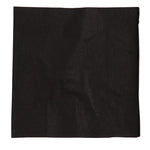 Serviettes cocktail noires Swantex 25x25cm 2 plis 1/4 (lot de 2 000) — CB666