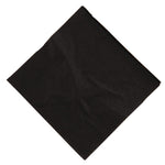 Serviettes cocktail noires Swantex 25x25cm 2 plis 1/4 (lot de 2 000) — CB666