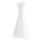 Vases bouteilles blancs 140mm Olympia (lot de 6) — CB701