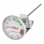 Thermomètre à café et à lait 125mm — CB887