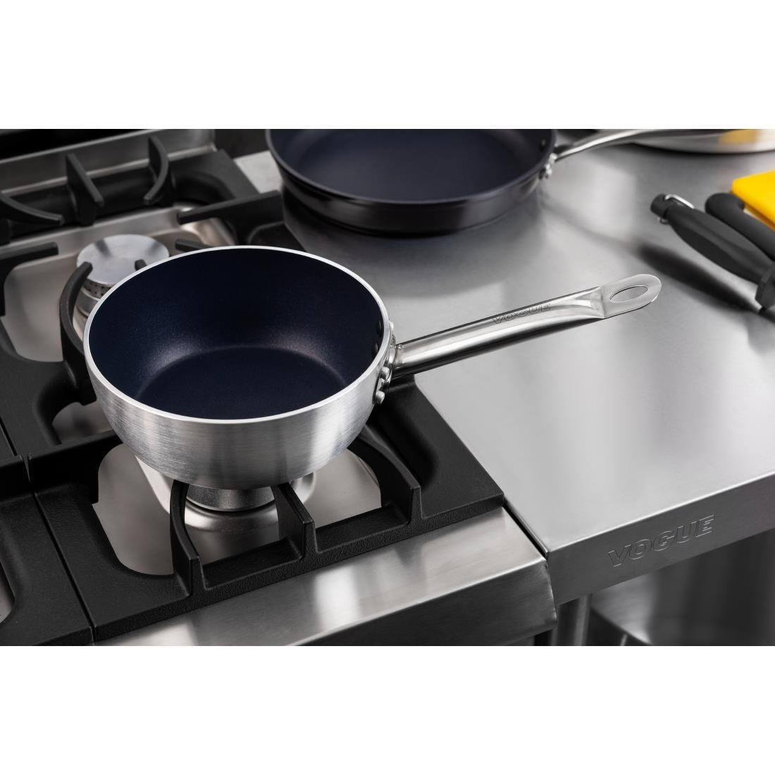 Sauteuse aluminium antiadhésive induction Vogue Teflon Platinum Plus 200mm — CB903
