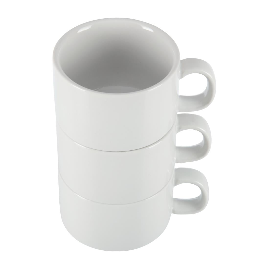 Tasses empilables Olympia Athena 200ml (lot de 24) — CC200