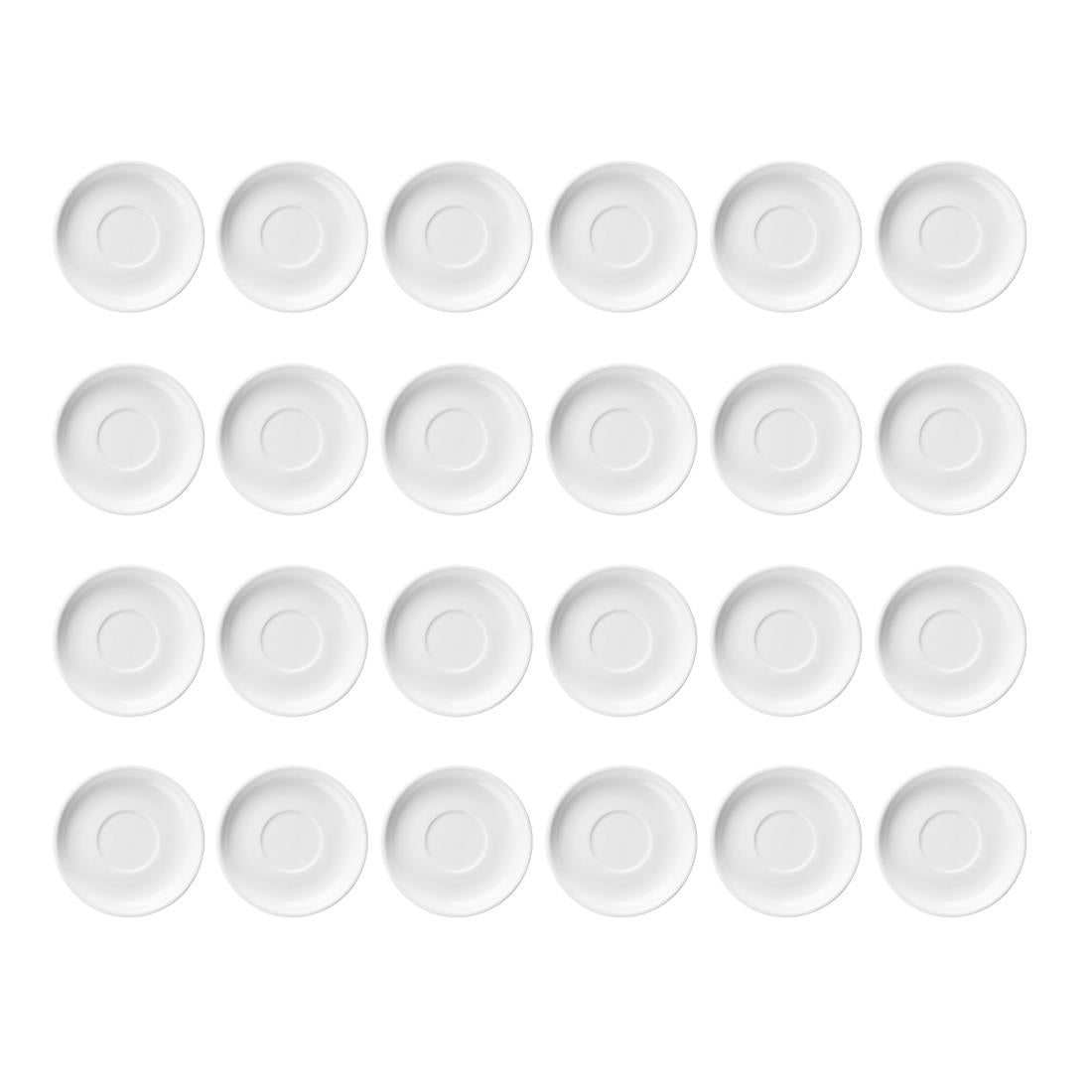 Soucoupes Olympia Athena 145mm (lot de 24) — CC202