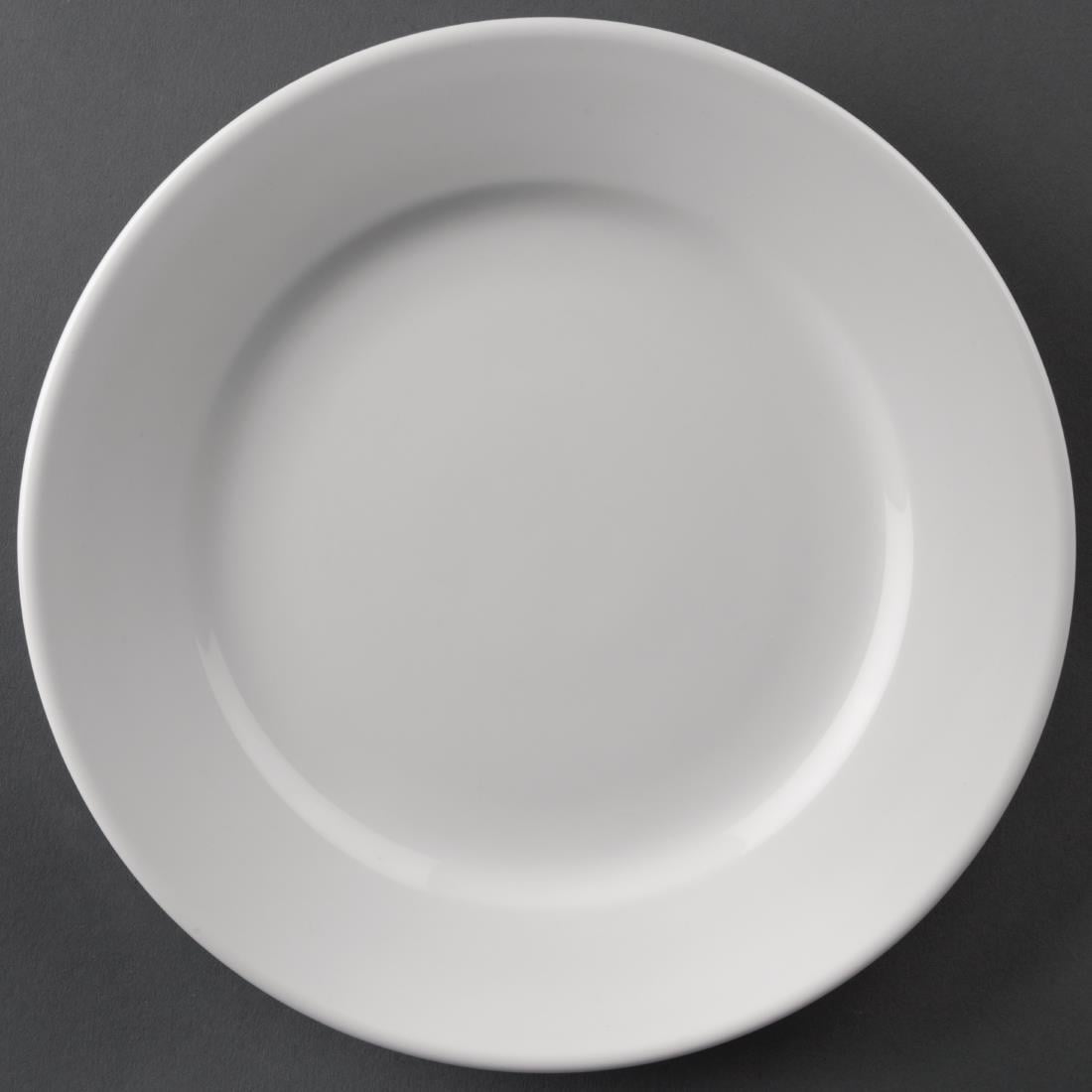 Assiettes à bord large Olympia Athena 165mm (lot de 12) — CC206