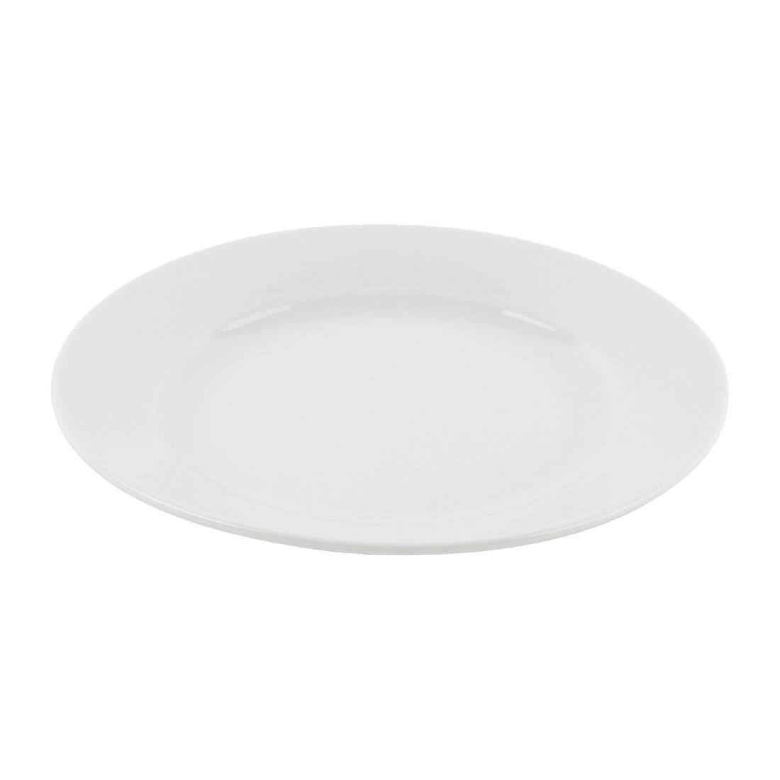 Assiettes à bord large Olympia Athena 165mm (lot de 12) — CC206