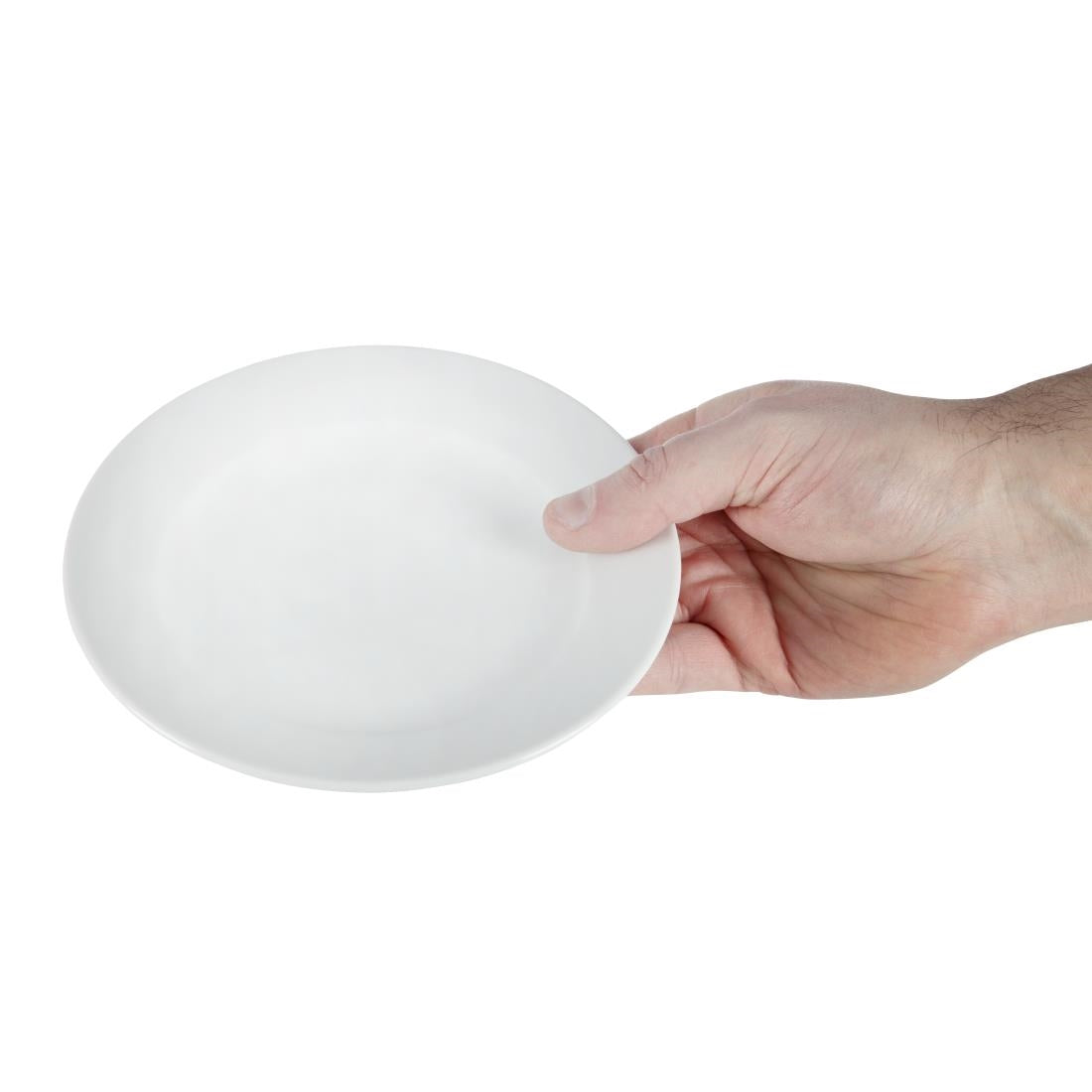 Assiettes à bord large Olympia Athena 165mm (lot de 12) — CC206