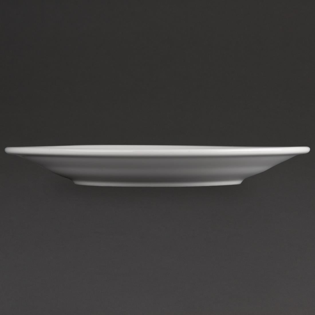 Assiettes à bord large Olympia Athena 202mm (lot de 12) — CC207