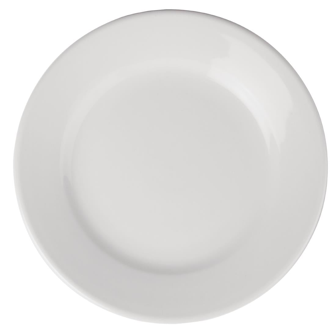 Assiettes à bord large Olympia Athena 202mm (lot de 12) — CC207