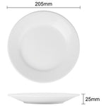 Assiettes à bord large Olympia Athena 202mm (lot de 12) — CC207
