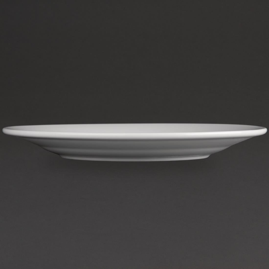 Assiettes à bord large Olympia Athena 228mm (lot de 12) — CC208