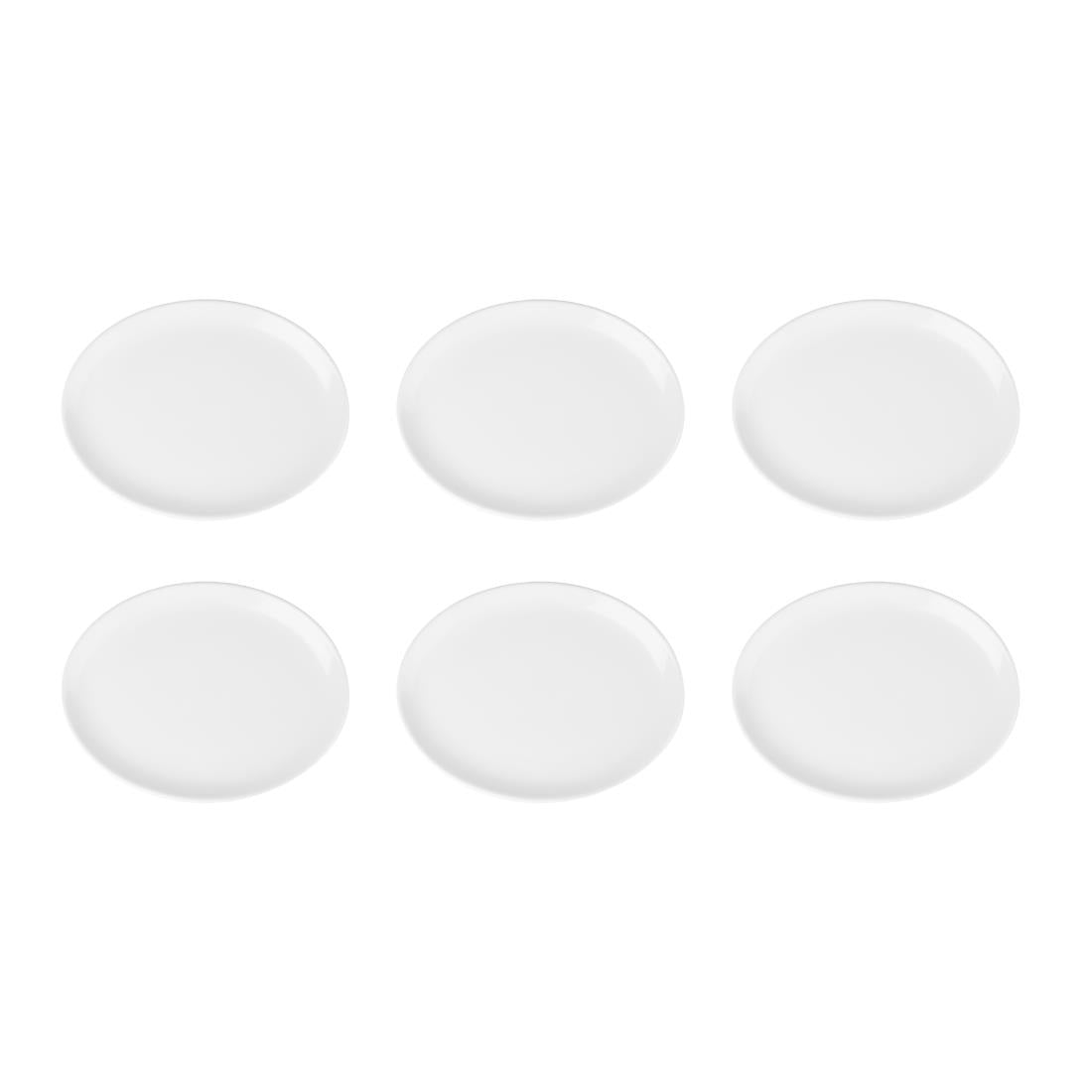 Assiettes coupes ovales Olympia Athena 305 x 241mm (lot de 6) — CC212