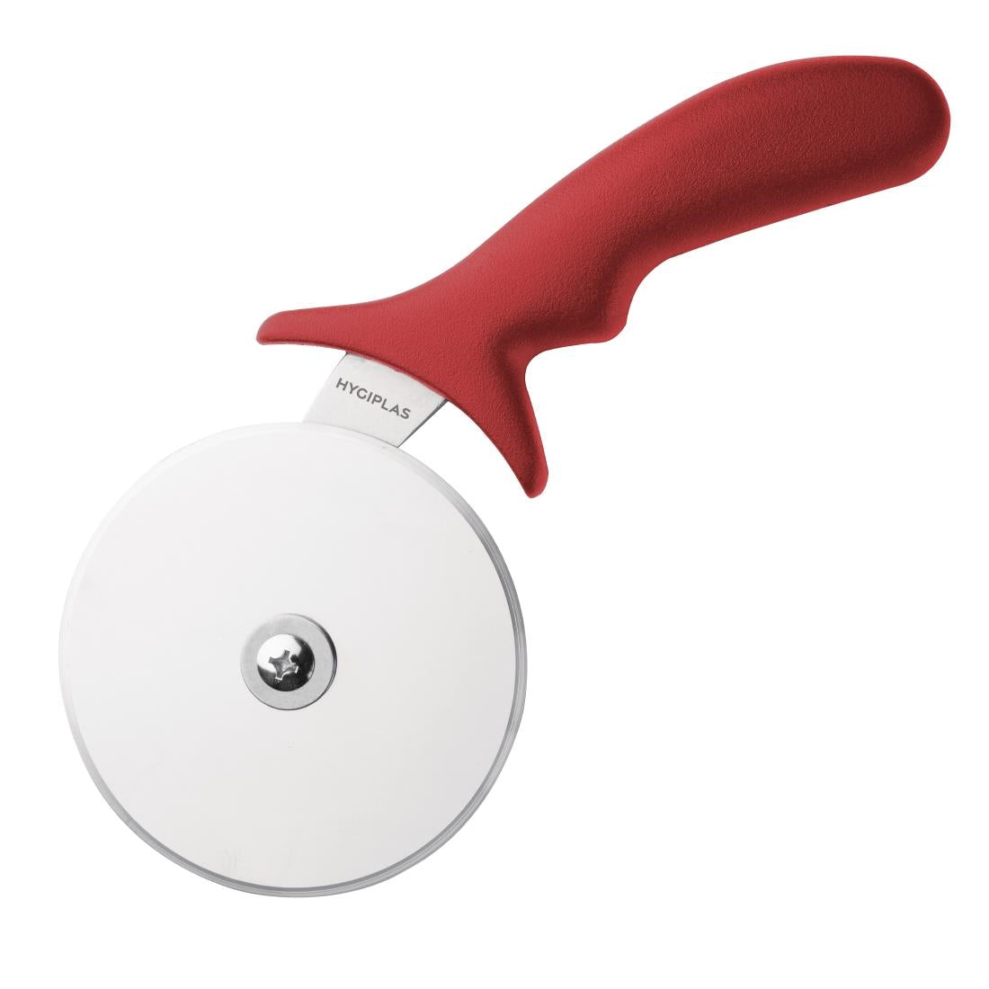 Roulette à pizza Hygiplas 102mm rouge — CC407