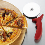 Roulette à pizza Hygiplas 102mm rouge — CC407