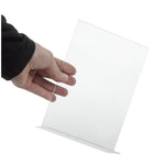 Porte-menu vertical en acrylique Olympia A5 — CC446
