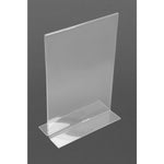 Porte-menu vertical en acrylique Olympia A4 — CC447