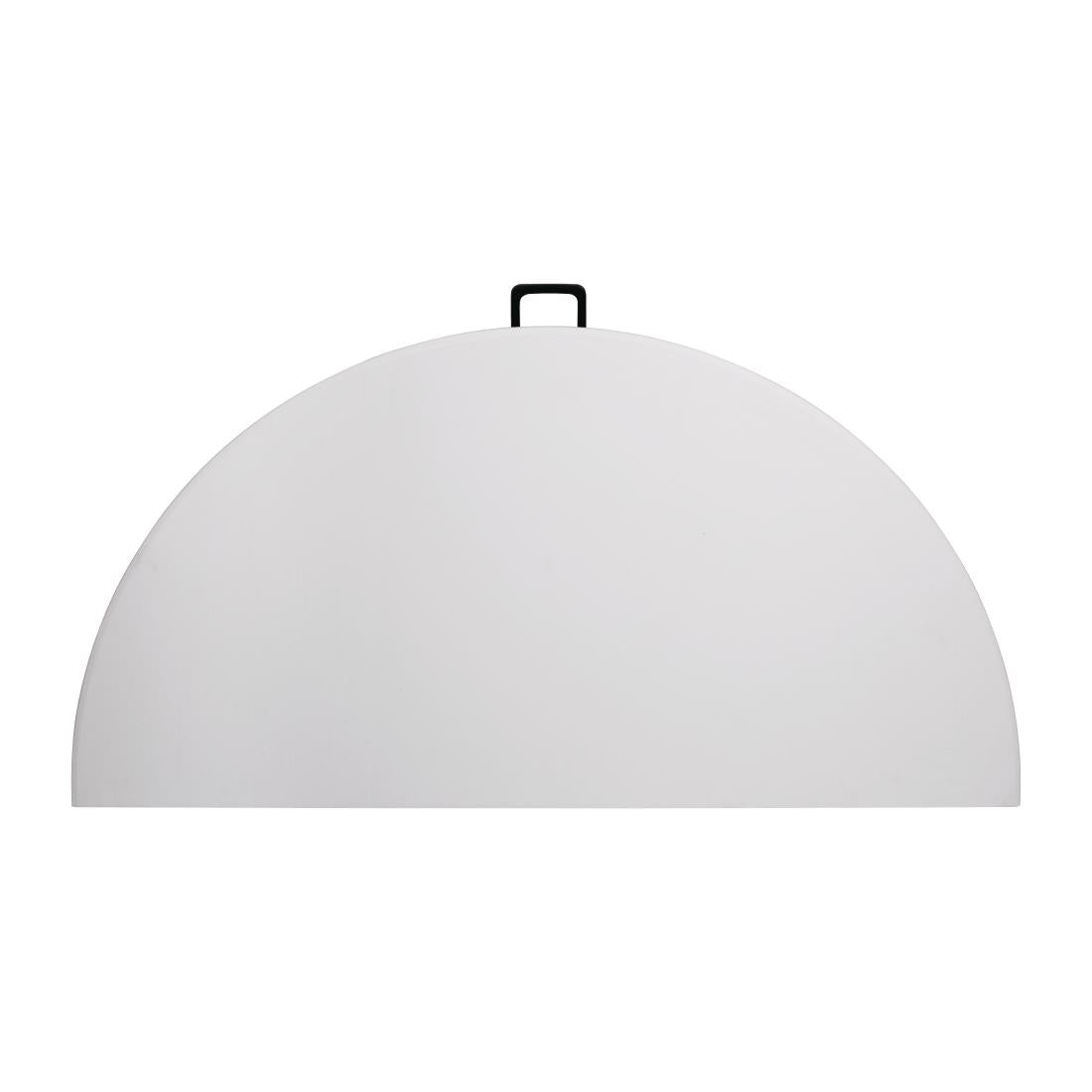 Table ronde pliable au centre Bolero blanche 1530mm — CC506