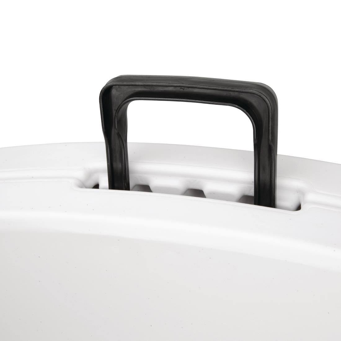 Table ronde pliable au centre Bolero blanche 1530mm — CC506